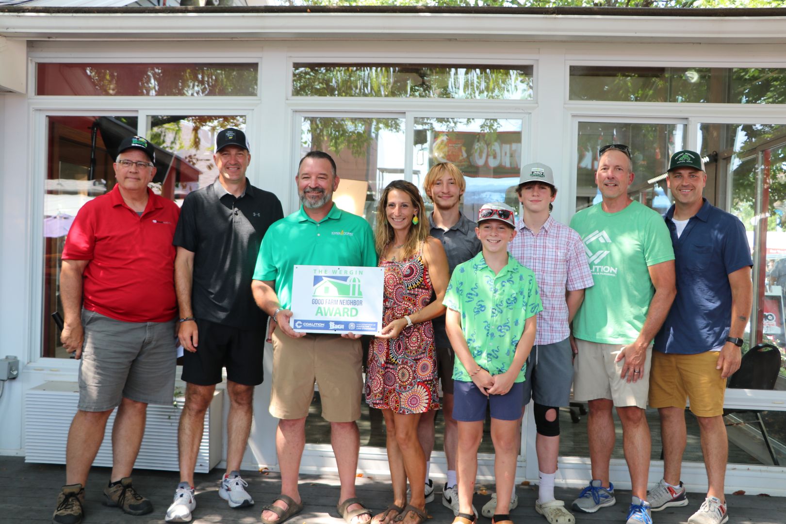 Iowa Corn Farmers Recognized at the Iowa State Fair 